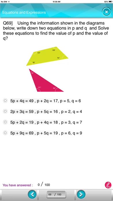CA 8th Math Ekran Görüntüleri