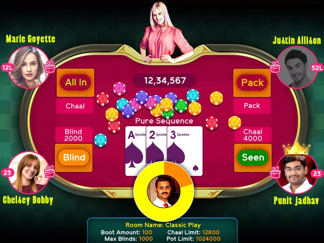 Teen Patti Platinum iPad  Screenshots