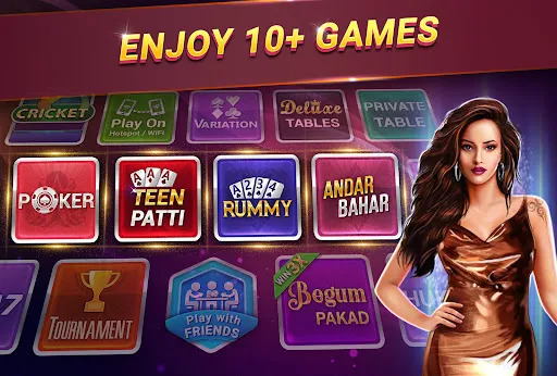 Tangkapan layar Teen Patti Gold Card Game