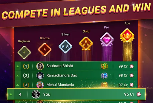 Tangkapan layar Teen Patti Gold Card Game