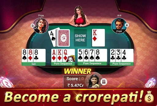 Screenshot di Rummy Gold (With Fast Rummy)