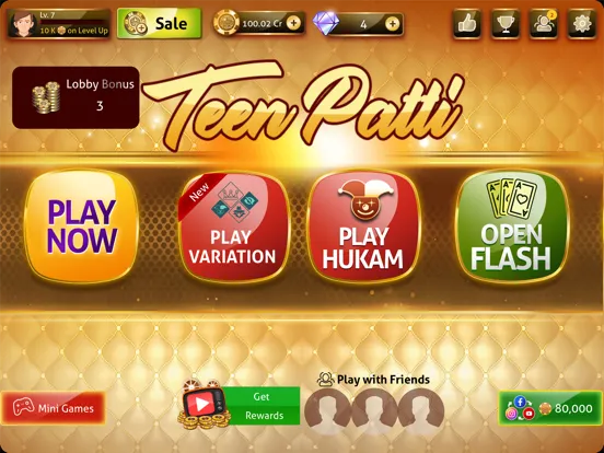 Teen Patti Game - 3Patti Poker iPad  스크린샷