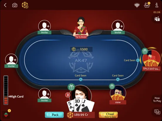 Teen Patti Game - 3Patti Poker iPad  스크린샷