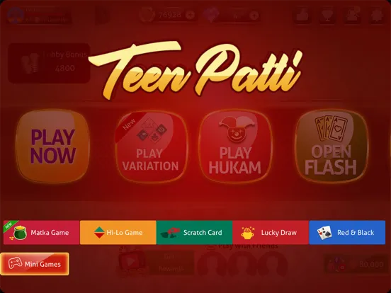 Teen Patti Game - 3Patti Poker iPad  스크린샷
