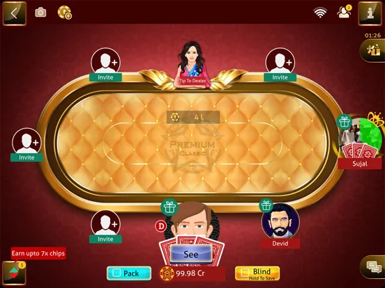 Teen Patti Game - 3Patti Poker iPad  스크린샷