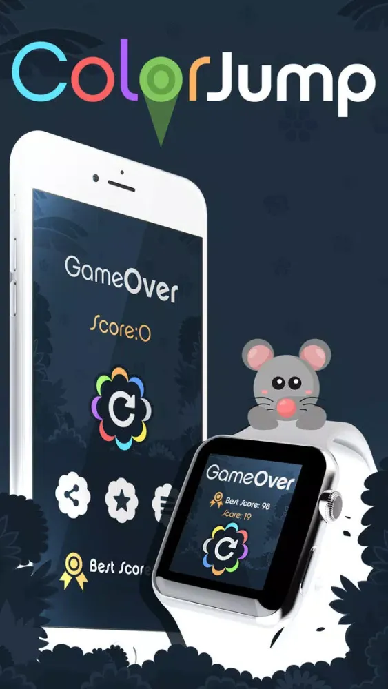 Screenshot di Color Jump - A Color Matching Game