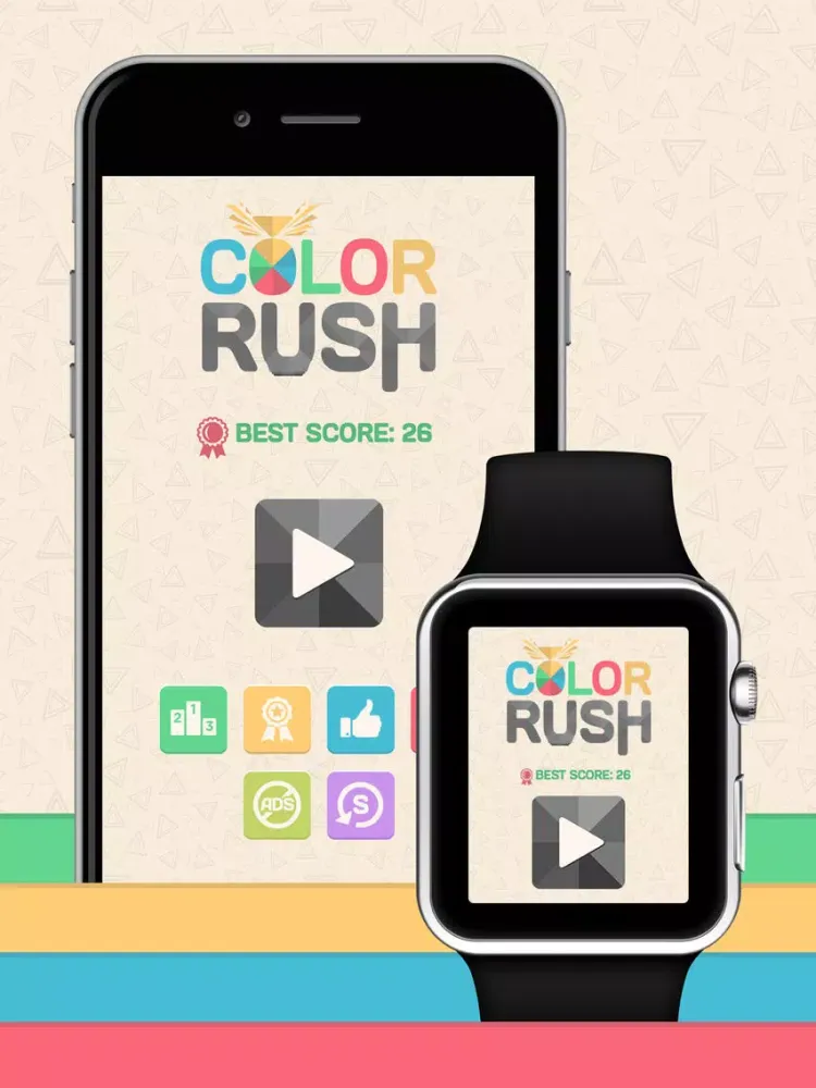 Color Rush - A Color Catching Game iPad  স্ক্রিনশট