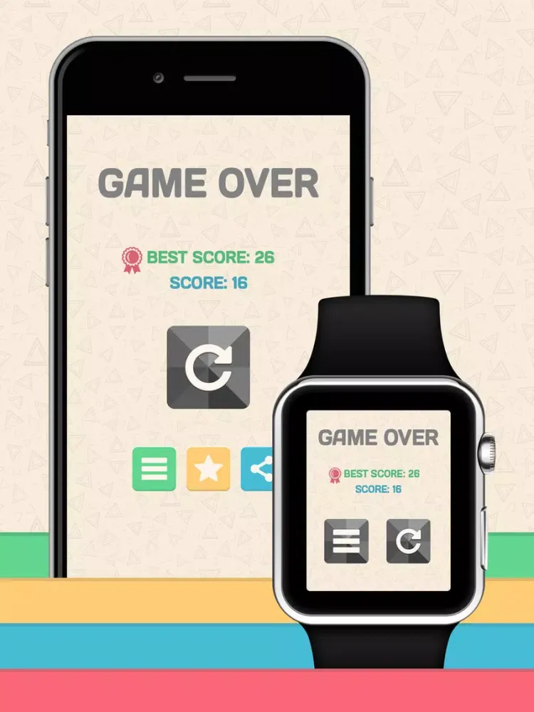 Color Rush - A Color Catching Game iPad  স্ক্রিনশট