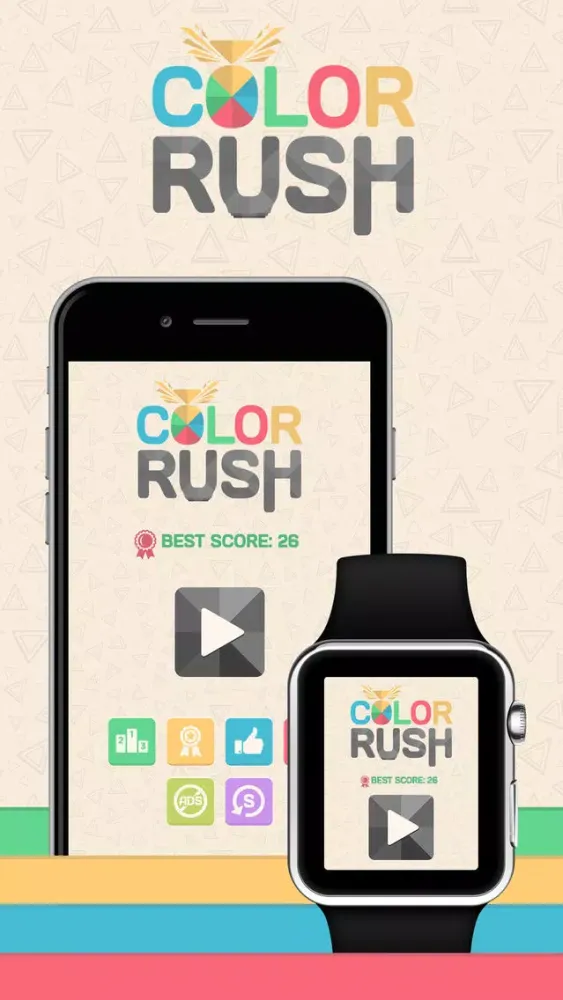 Color Rush - A Color Catching Game স্ক্রিনশট