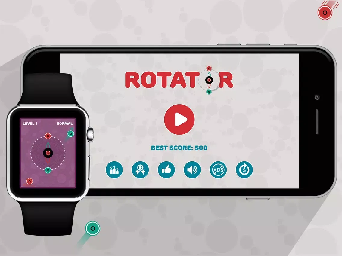 Rotator - Rotate And Catch iPad Screenshots