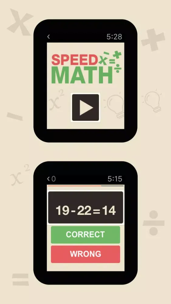 Capturas de tela do Teensy Watch Games Pack5 : 2-in-1