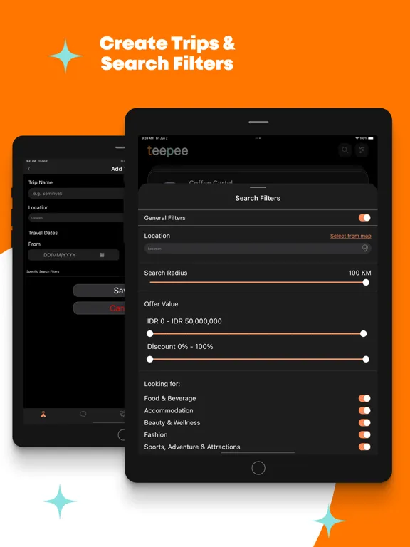 ภาพหน้าจอของ Teepee - Connect. Share. Grow. iPad 