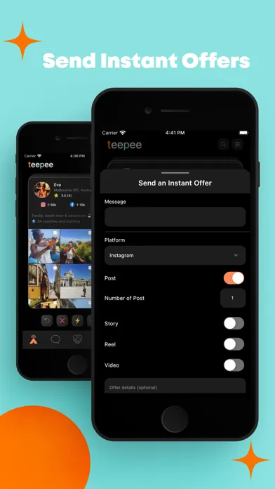 ภาพหน้าจอของ Teepee - Connect. Share. Grow.