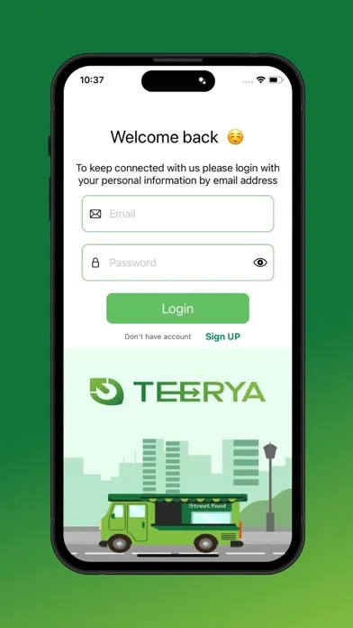 Ảnh chụp màn hình của Teerya Orders