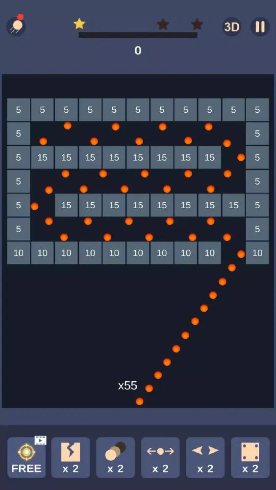 Capturas de pantalla de Bricks and Balls Crusher