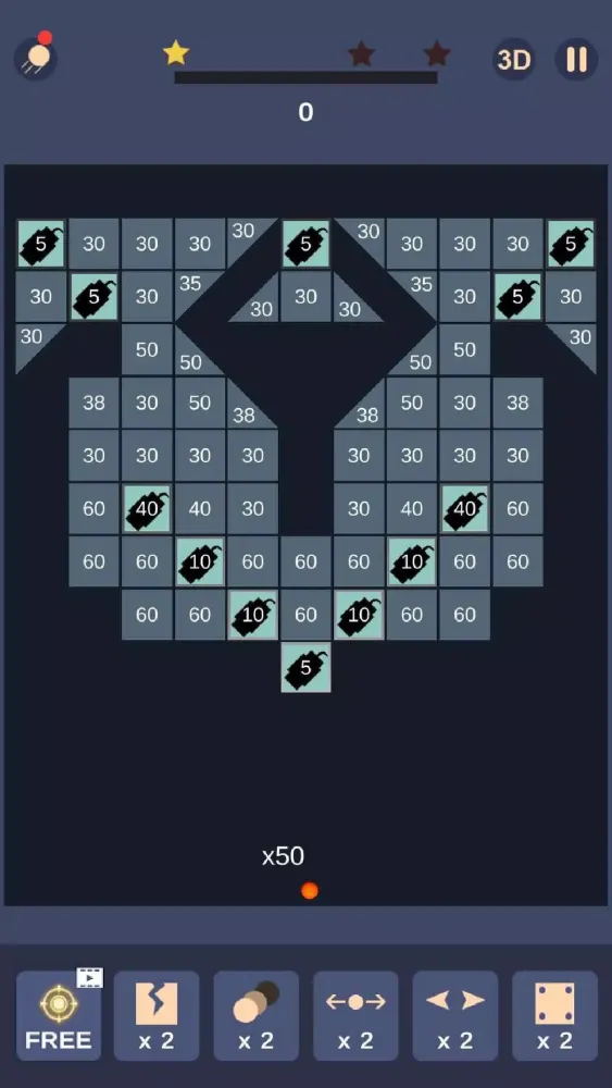 Capturas de pantalla de Bricks and Balls Crusher