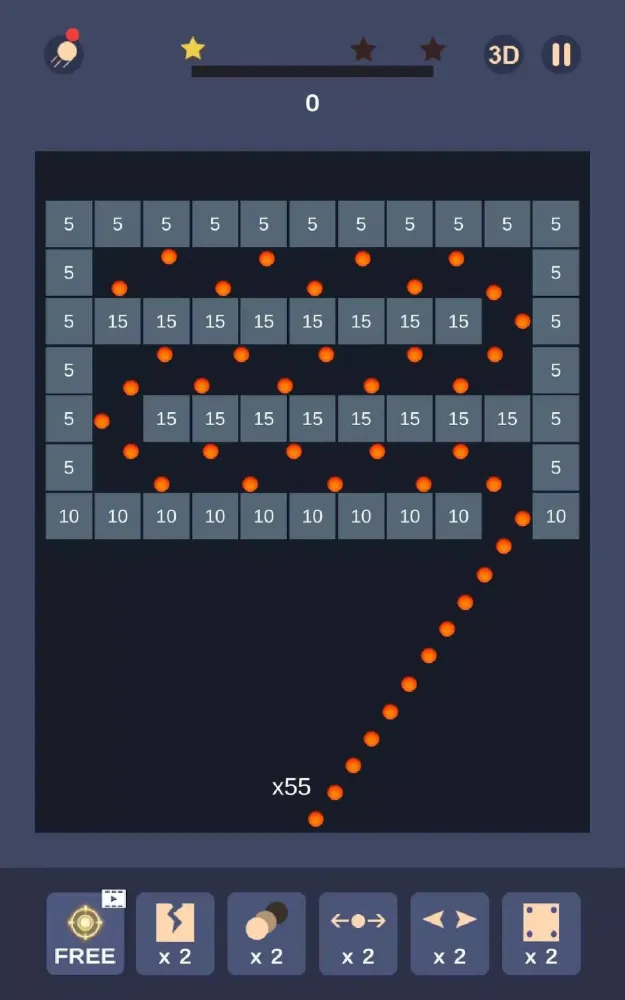 Capturas de pantalla de Bricks and Balls Crusher