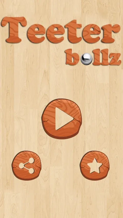 Tangkapan layar Teeter Game : Roll the Ball