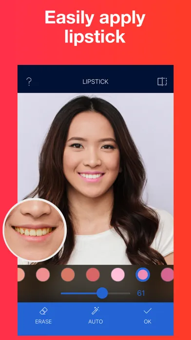 Capturas de tela do Teeth Whitener - Photo Editor