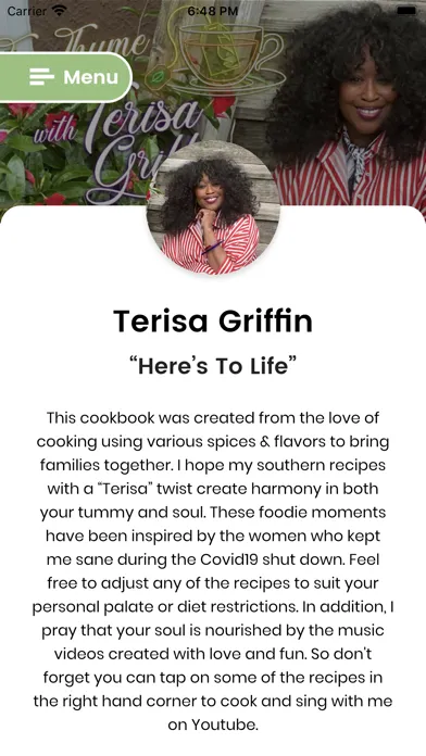 Tee Thyme Cookbook سکرین شاٹس