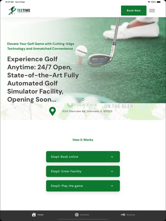 TEETIME INDOOR GOLF iPad  স্ক্রিনশট