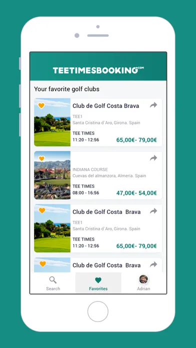 تصاویر Tee Times Booking