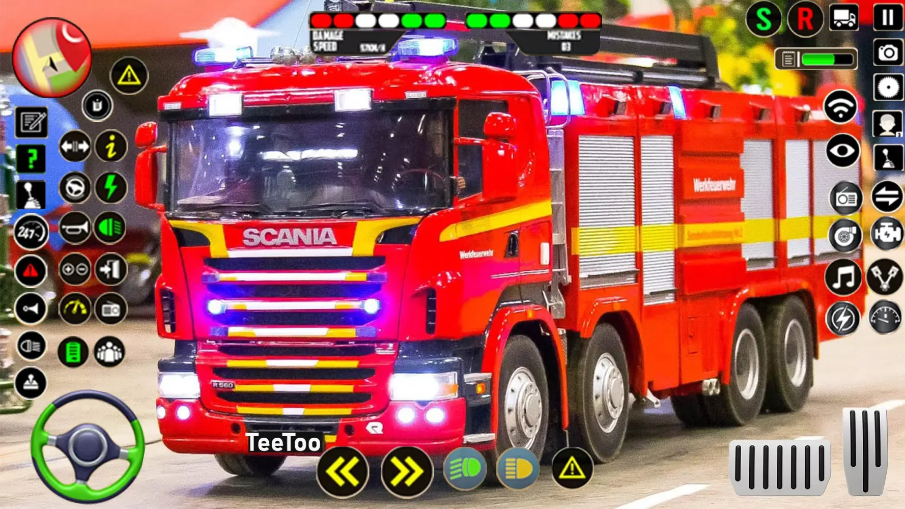 Police Ambulance Fire Truck Ekran Görüntüleri