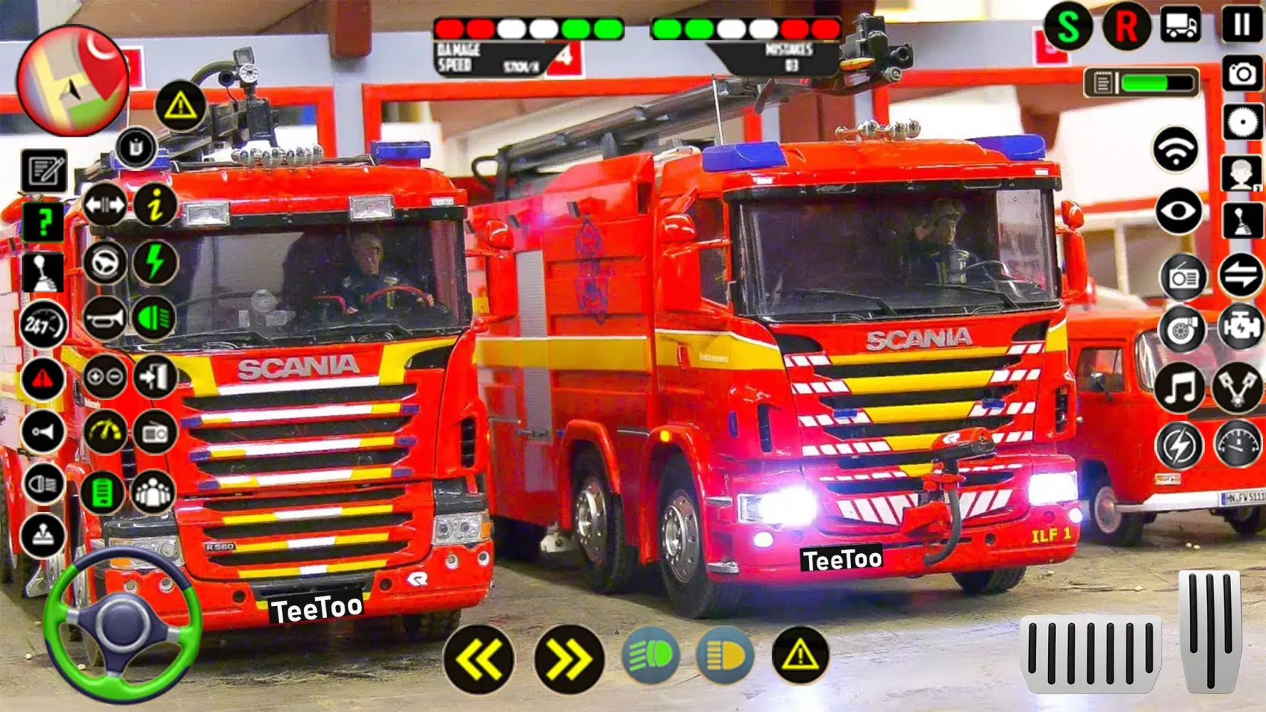 Police Ambulance Fire Truck Ekran Görüntüleri