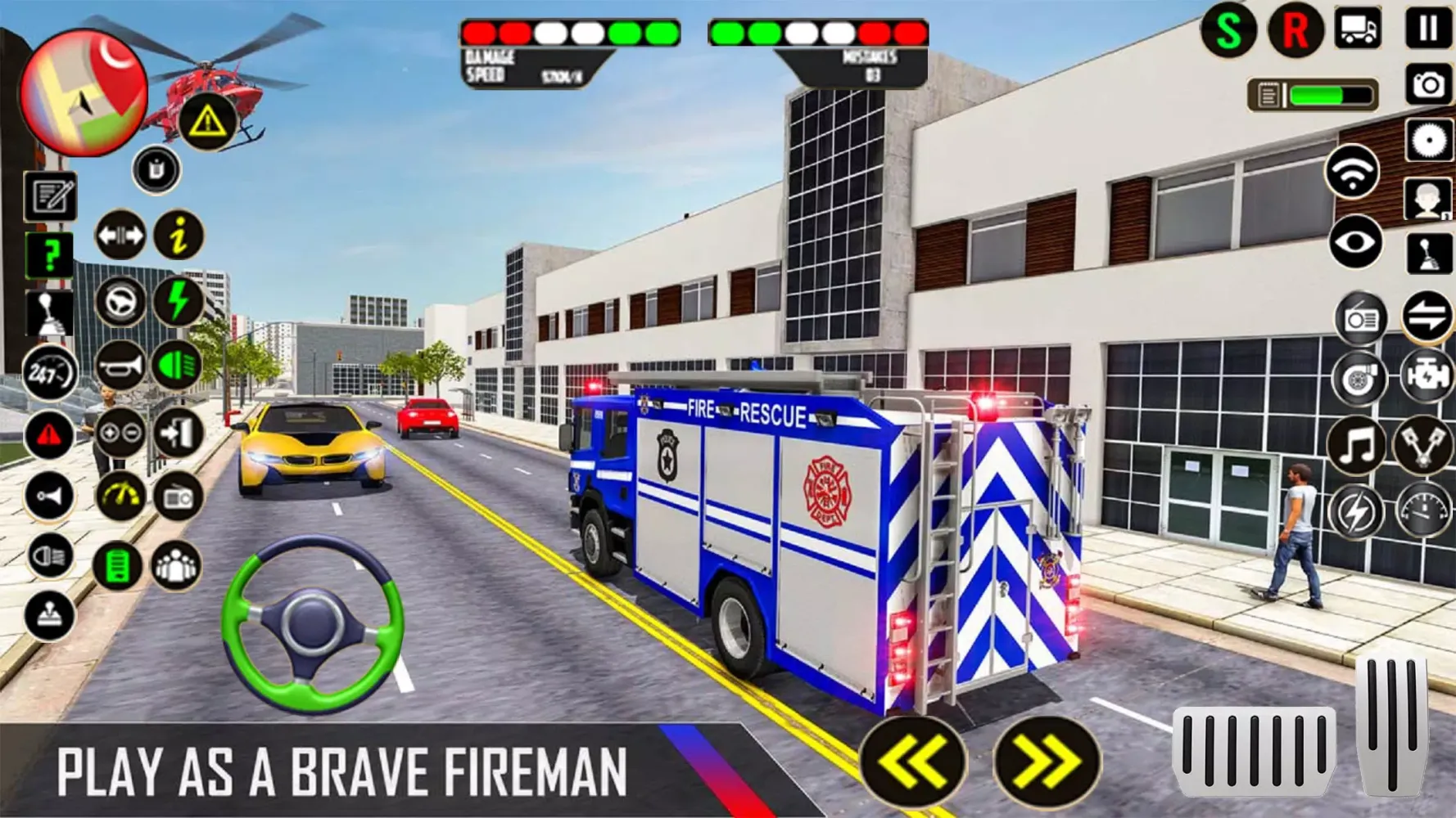 Police Ambulance Fire Truck Ekran Görüntüleri