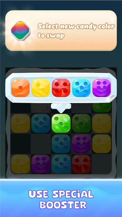 Capturas de tela do Candy Merge Puzzle