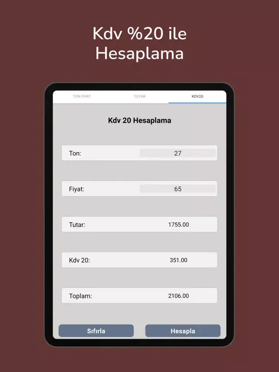 Tevkifat ile Nakliye Faturası iPad  स्क्रीनशॉट