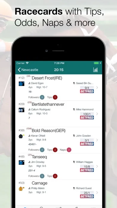 Horse Racing Tracker - Winner應用截圖
