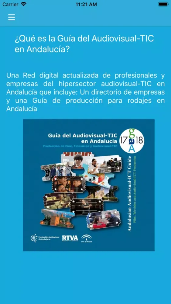 Ảnh chụp màn hình của Guía ATIC