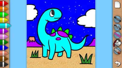 Sparkling Color Book - Coloring Pages for Boys and Girls 스크린샷