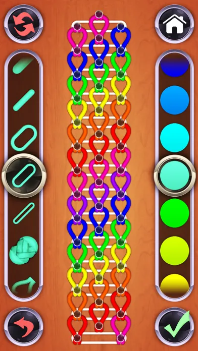 Zrzuty ekranu Rainbow Loom Designer