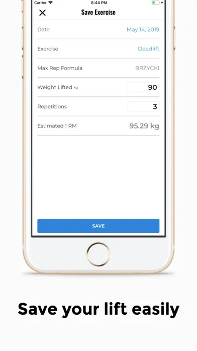 GymMath - Plates & 1RM Calc Screenshots