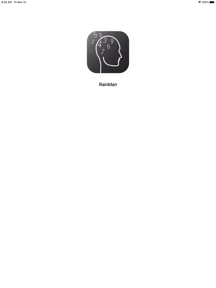 RainMan - The Mathemagician iPad 應用截圖