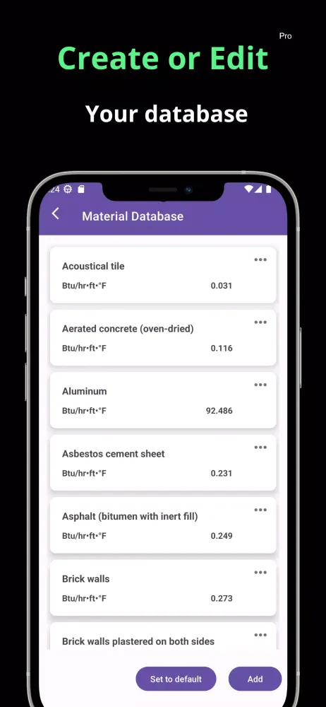 R Value Calculator Lite স্ক্রিনশট