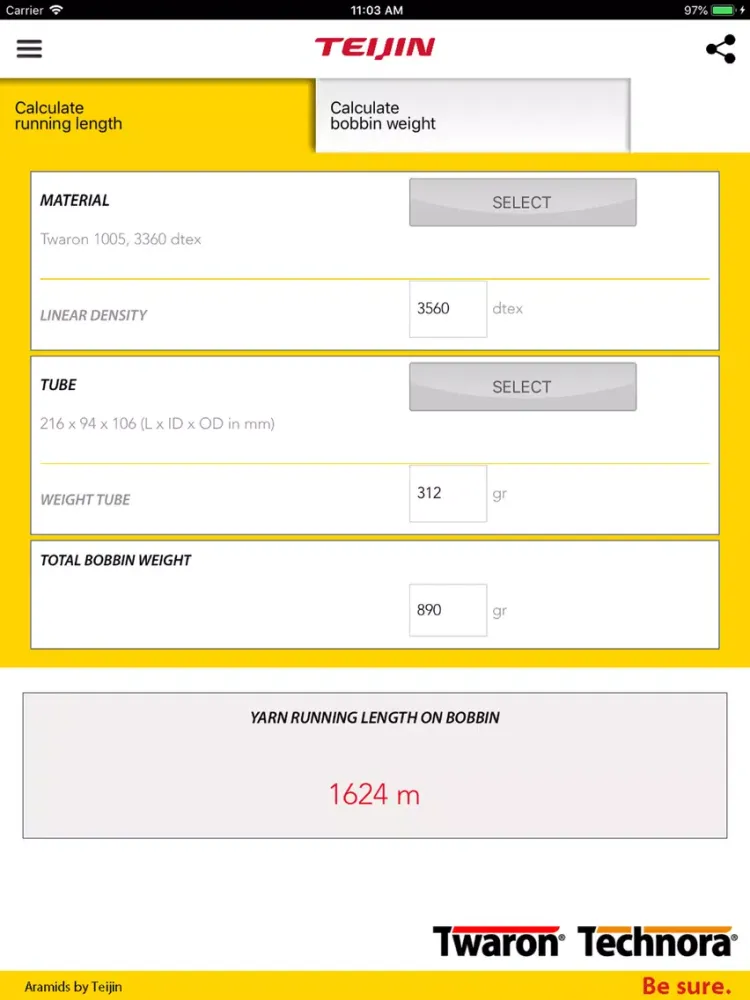 Captures d'écran de Running length calculator iPad 