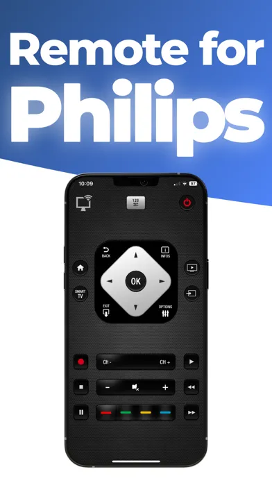 Ảnh chụp màn hình của Phil : tv remote