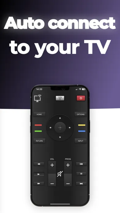 ภาพหน้าจอของ Unimote : smart TV remote