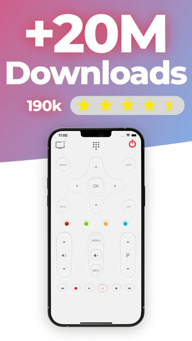 Universal remote tv smart स्क्रीनशॉट