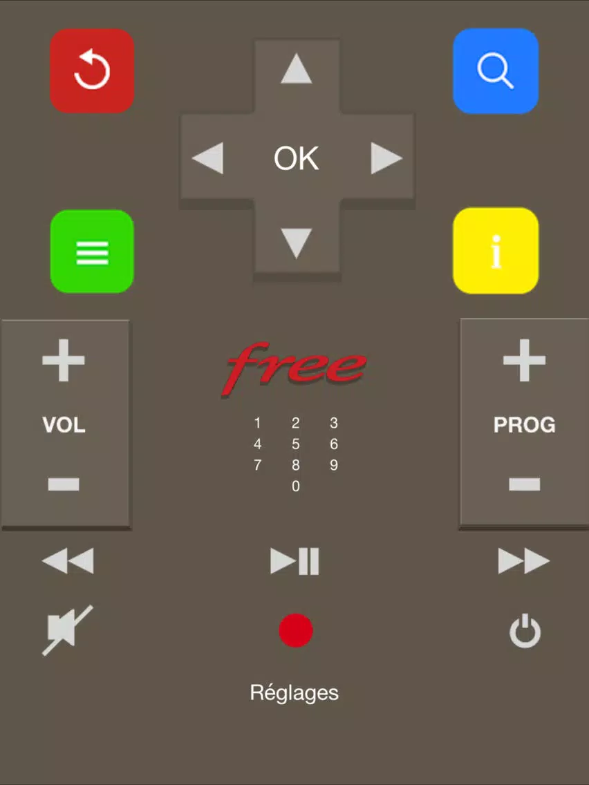 Freemote Télécommande Freebox Free iPad  Screenshots