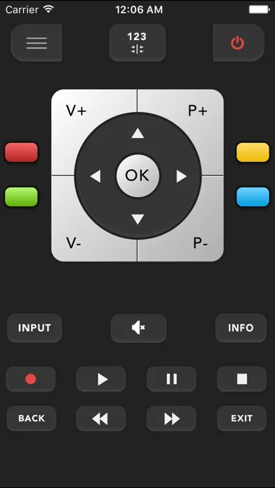Tangkapan layar Telefunkee : remote Telefunken