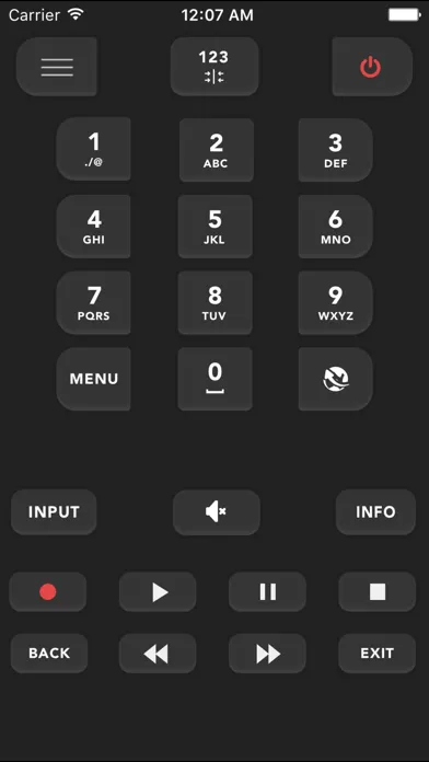 Tangkapan layar Telefunkee : remote Telefunken