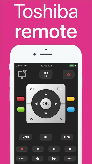 Toshy : remote for smart tv スクリーンショット