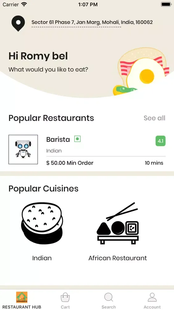 Restauranthub.be应用截图