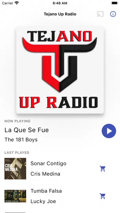 Скриншоты Tejano Up Radio