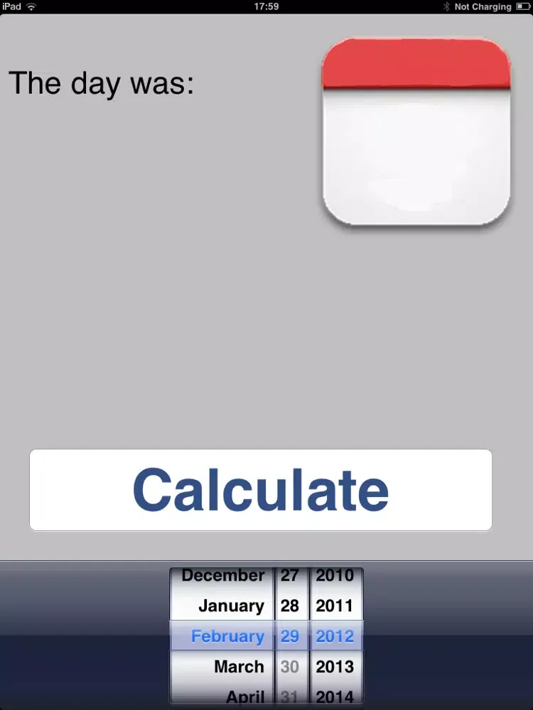 Which Day Was It? iPad  سکرین شاٹس
