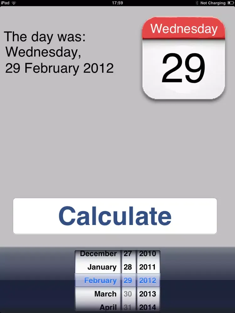 Which Day Was It? iPad  سکرین شاٹس